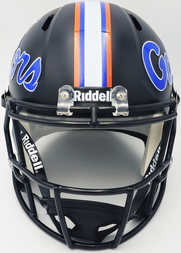 Steve Spurrier Auto Florida Gators Black 2023 Alternate FS Replica Helmet BAS