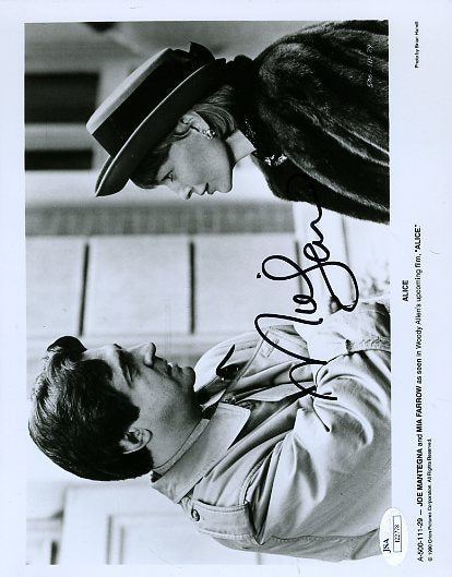 Mia Farrow Signed Jsa Certed 8x10 Photo Autograph