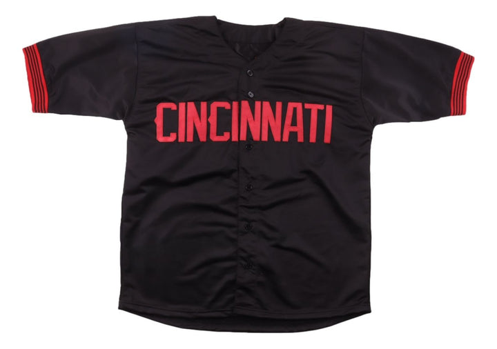 Elly De La Cruz Cincinnati Signed Black Baseball Jersey BAS