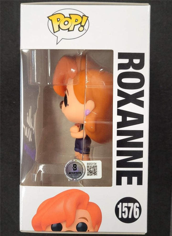 Kellie Martin signed "Roxanne" Funko Pop! 1576 autograph Goofy Movie Beckett BAS