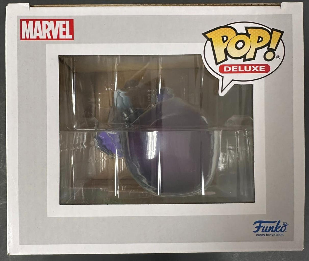 Willem Dafoe signed Green Goblin Funko Pop 1185 Spider-Man autograph Beckett BAS