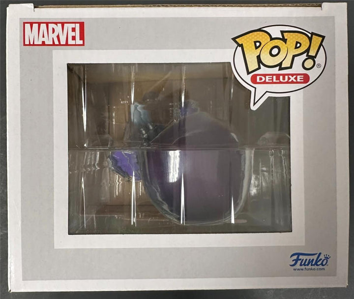 Willem Dafoe signed Green Goblin Funko Pop 1185 Spider-Man autograph Beckett BAS