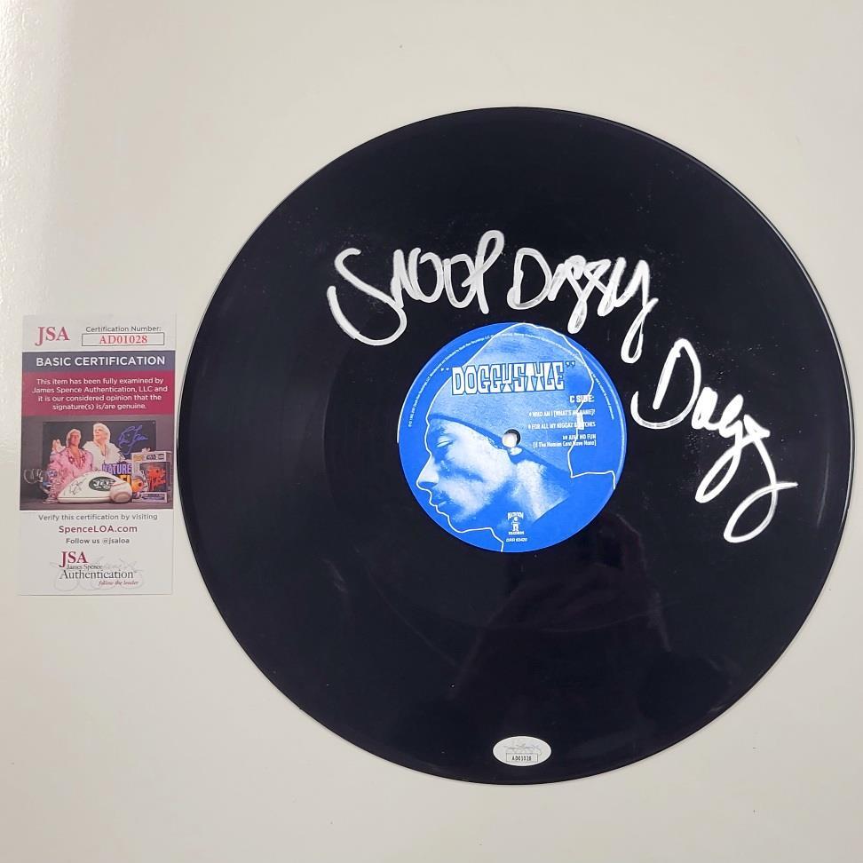Snoop Doggy Dogg autograph signed Doggystyle Vinyl LP record ~ JSA COA