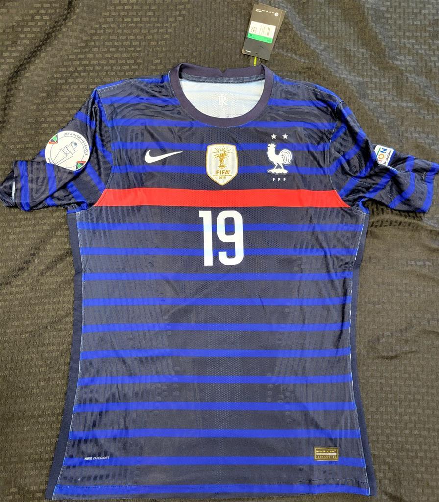 Karim Benzema signed France Jersey Size XL autograph Real Madrid ~ Beckett BAS
