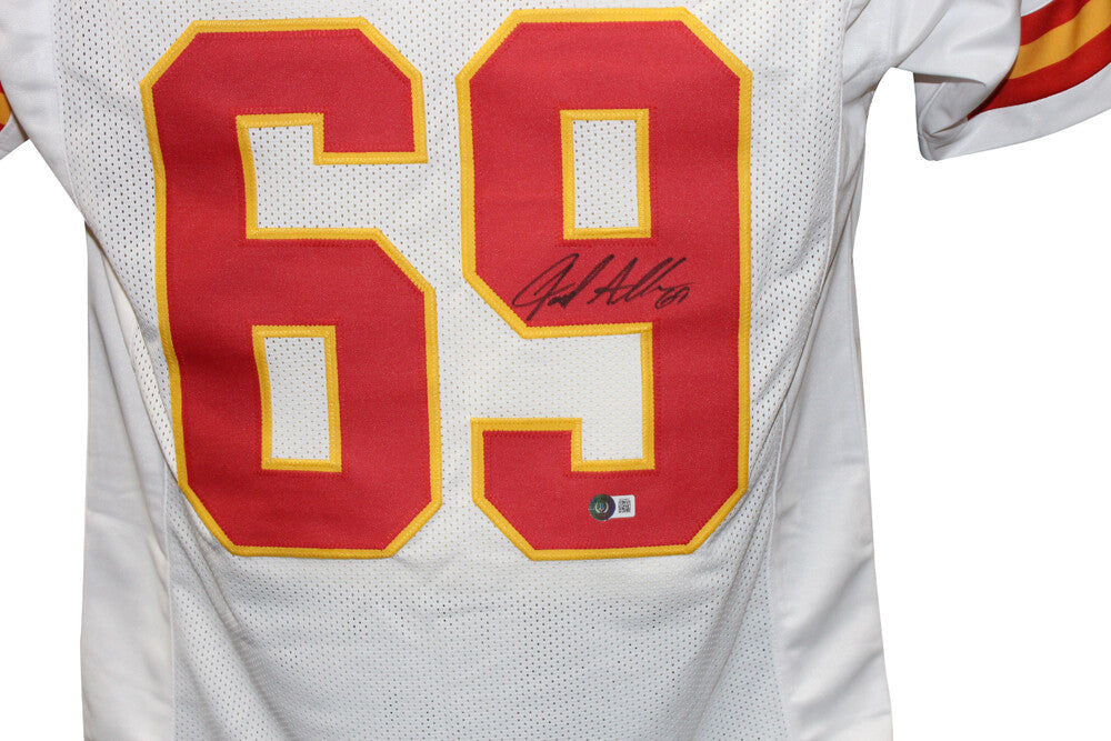 Jared Allen Autographed/Signed Pro Style White Jersey BAS 40096
