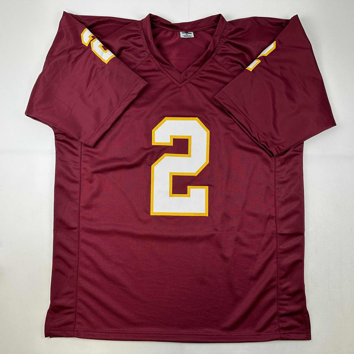 Facsimile Autographed Deion Sanders Florida State Maroon Reprint Jersey Men's XL