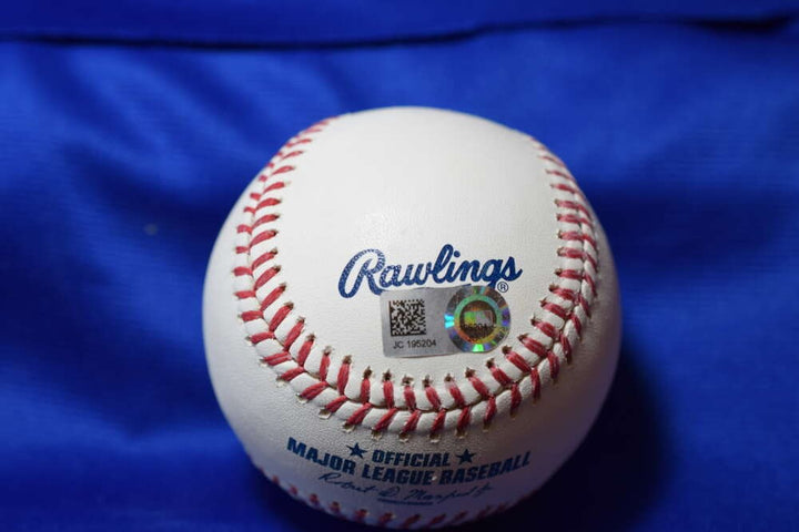 Jacoby Ellsbury MLB Authentic COA Autograph Major League OML Signed Baseball 4