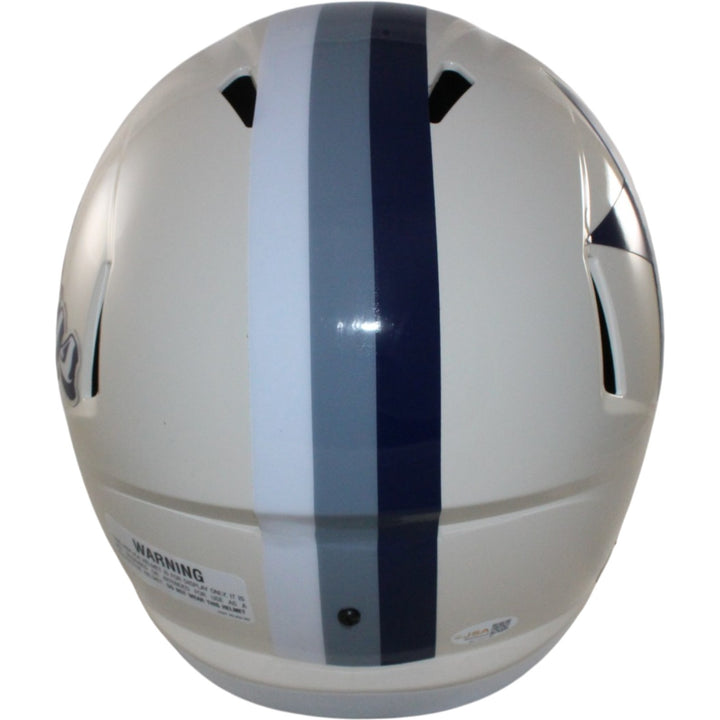 George Pickens Autographed/Signed Dallas Cowboys F/S Retro Helmet JSA 56180