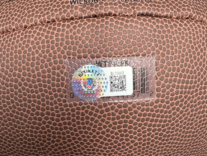 Baker Mayfield signed Replica NFL Football autograph Buccaneers (B) Beckett BAS