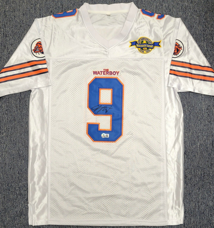 Adam Sandler signed Waterboy Bobby Boucher Jersey autograph ~ Beckett BAS