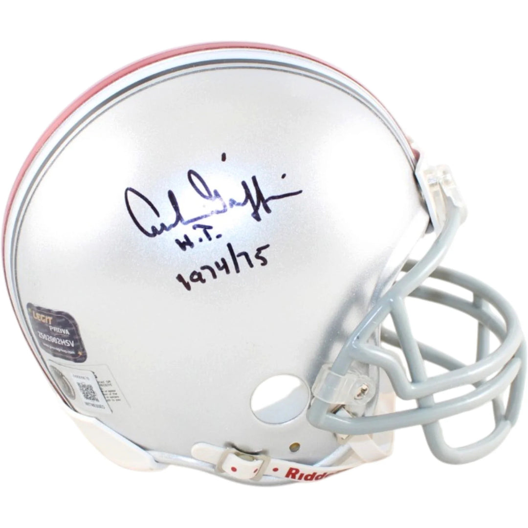 Archie Griffin Autographed Ohio State Buckeyes Mini Helmet VSR4 Beckett W 58689