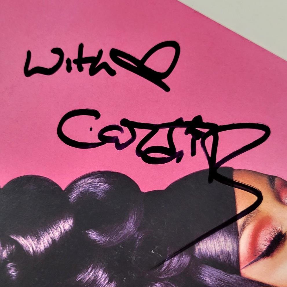 Cardi B signed WAP Vinyl Album Cover autograph ~ Beckett BAS