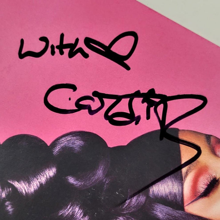 Cardi B signed WAP Vinyl Album Cover autograph ~ Beckett BAS