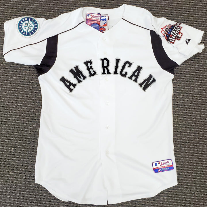 Mariners Ichiro Suzuki Auto White Majestic 2003 All-Star Game Jersey Size XL 51