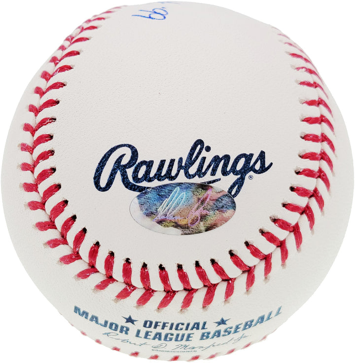 Nolan Ryan Signed Official MLB Baseball Texas Rangers "HOF 99" Beckett BAS