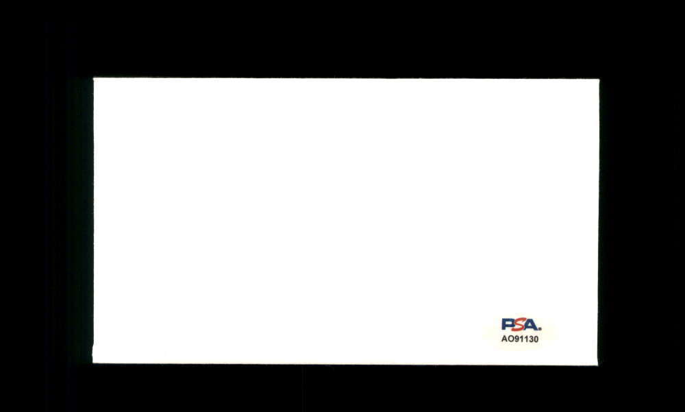 Orel Hershiser PSA DNA Autograph 1988 First Day Cover Cache FDC Signed
