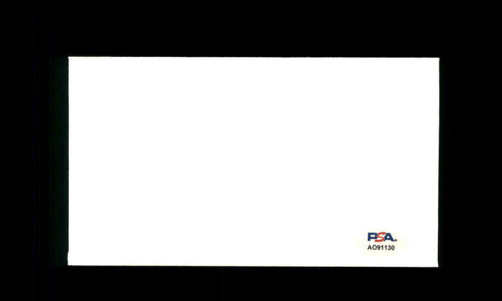 Orel Hershiser PSA DNA Autograph 1988 First Day Cover Cache FDC Signed