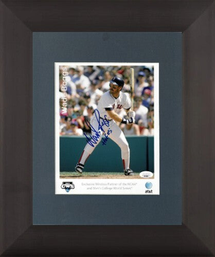 Wade Boggs signed Boston Red Sox AT&T 8x10 Photo w/ HOF 05  Custom Framed - JSA