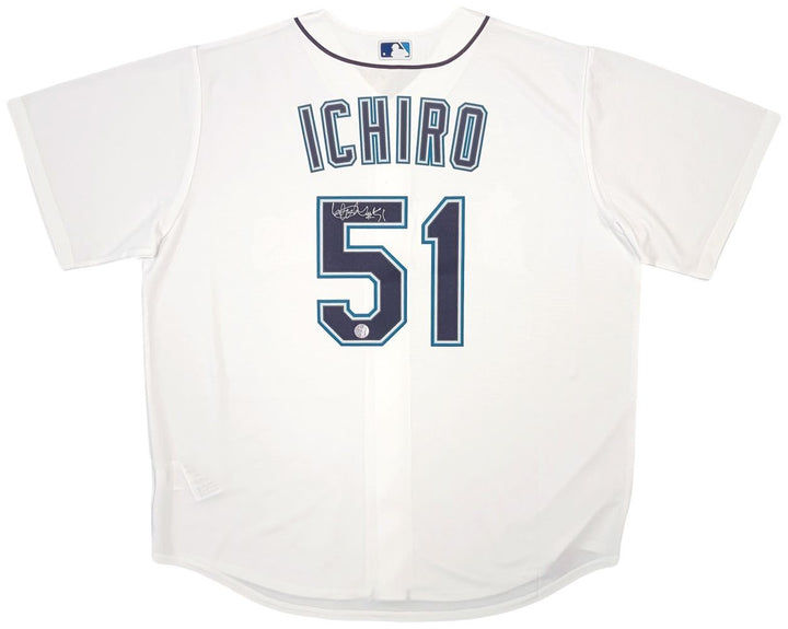 Ichiro Suzuki Signed Seattle Mariners Nike Baseball Jersey Ichiro COA