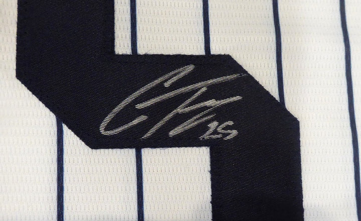 New York Yankees Gleyber Torres Signed White Majestic Cool Base Jersey Size XL