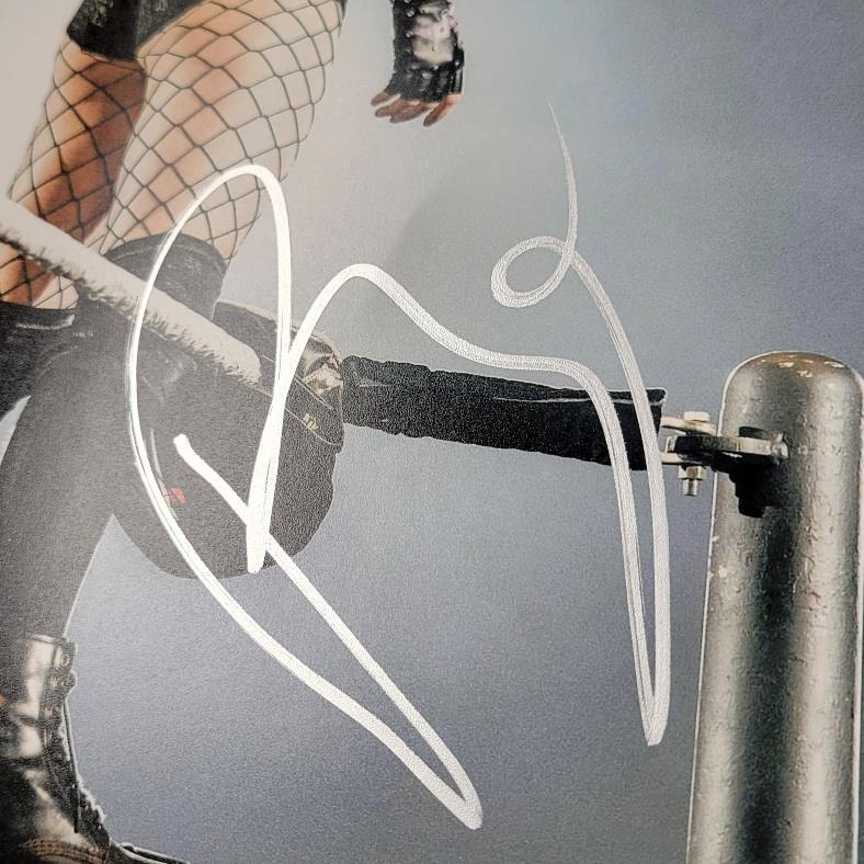Paige Saraya signed 11x14 Photo #3 WWE Wrestling autograph (A) Beckett BAS Holo