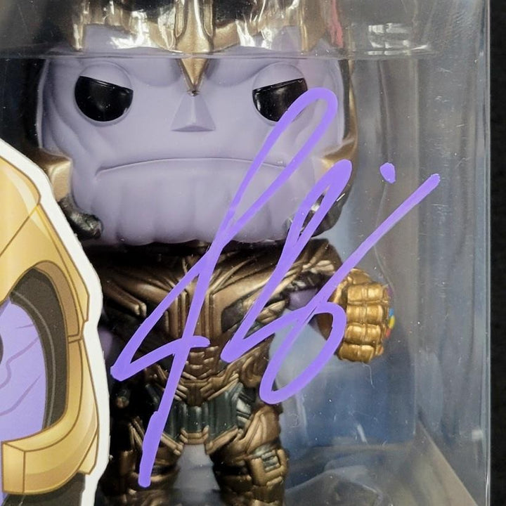 Josh Brolin signed Thanos Funko Pop! 453 Marvel Avengers autograph ~ Beckett BAS