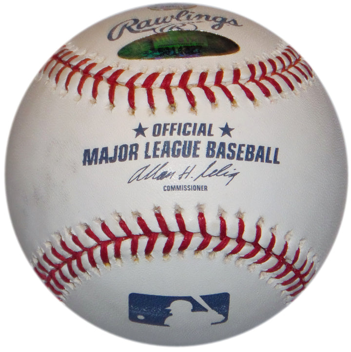 KOYIE HILL SIGNED OML BASEBALL DODGERS AZ DIAMONDBACKS CHICAGO CUBS MARLINS AUTO