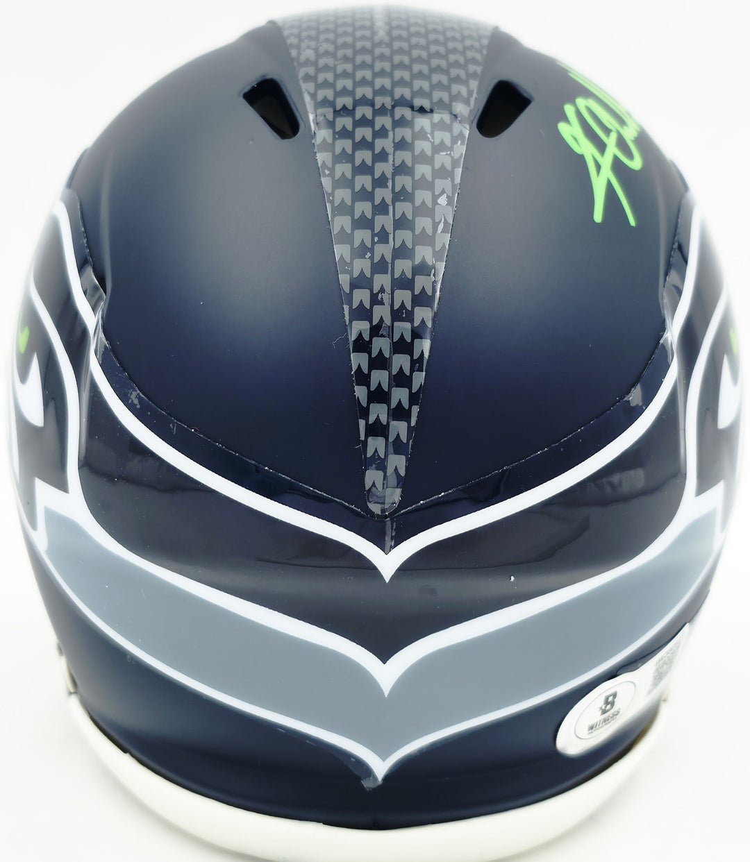 Kam Chancellor Signed Seattle Seahawks Blue Speed Mini Helmet Beckett Witness