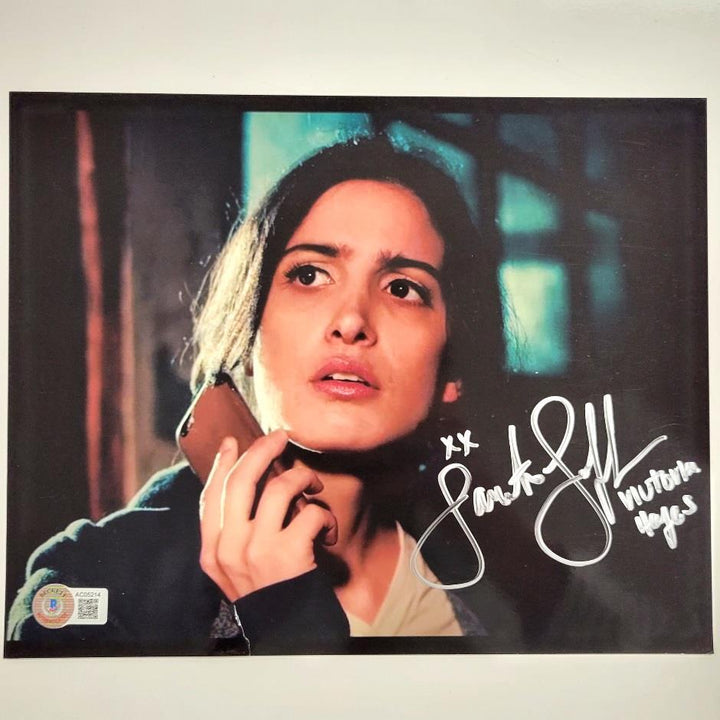 Samantha Scaffidi signed Terrifier 2 Victoria Heyes 8x10 photo #2 autograph BAS