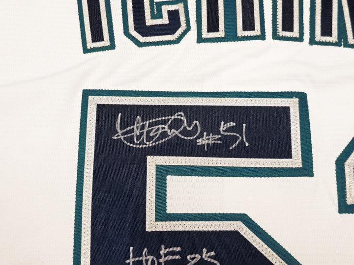 Mariners Ichiro Suzuki Auto White Nike Jersey Size XL "HOF 25" IS Holo & Beckett