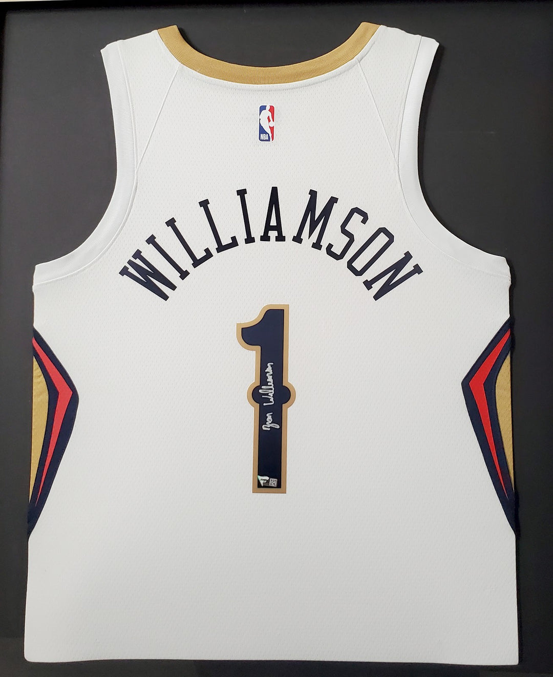 New Orleans Pelicans Zion Williamson Signed White Nike Swingman Jersey Fanatics