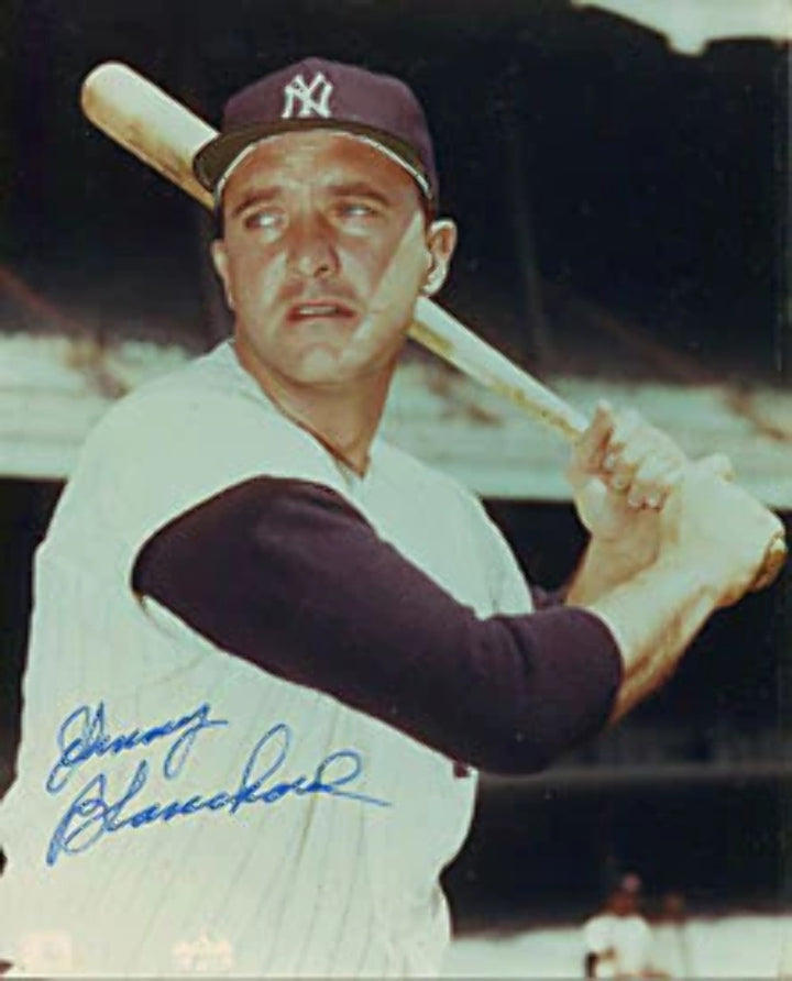 Johnny Blanchard Autographed/Signed 8x10 Photo