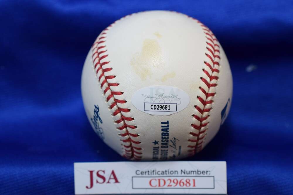 Alex Rodriguez JSA COA Autograph OML Major League Signed Baseball
