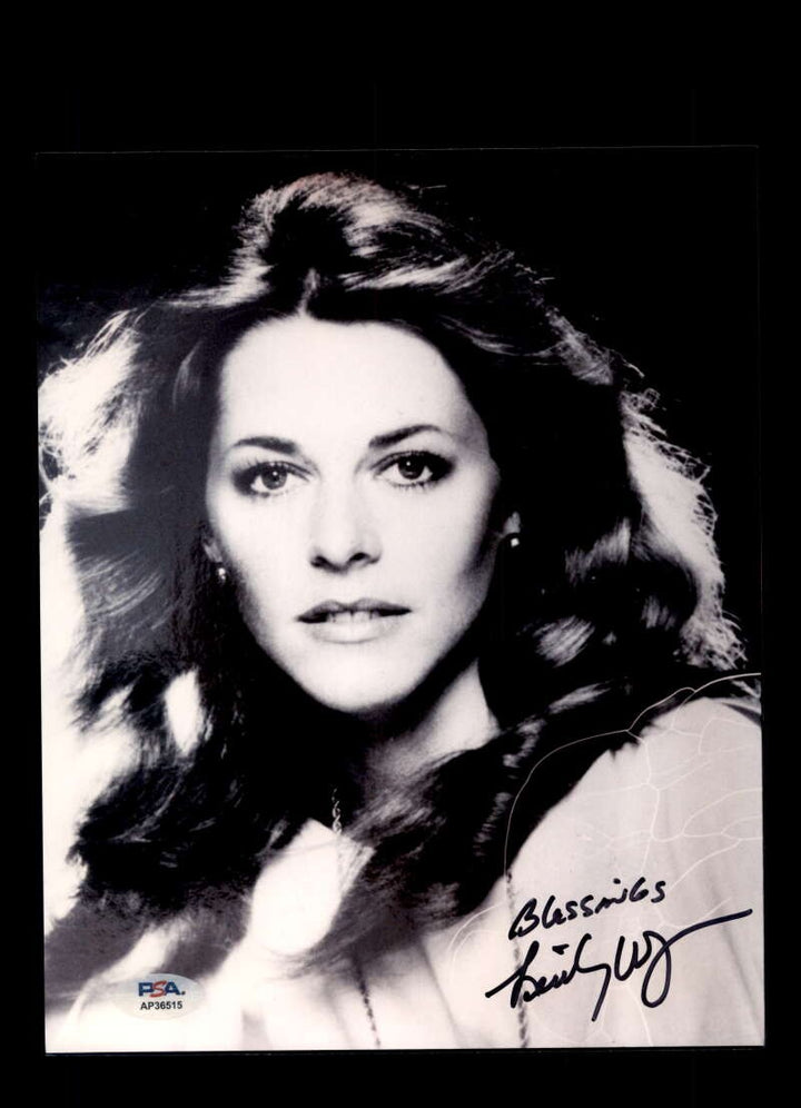 Lindsay Wagner PSA DNA Coa Signed 8x10 Photo Autographed Bionic Woman