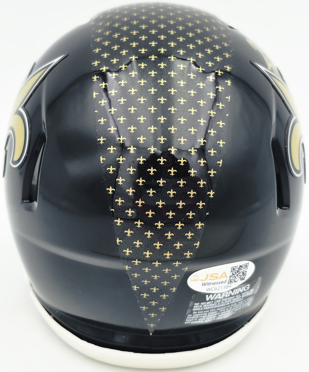 Ricky Williams Signed New Orleans Saints 2022 Alternate Speed Mini Helmet JSA