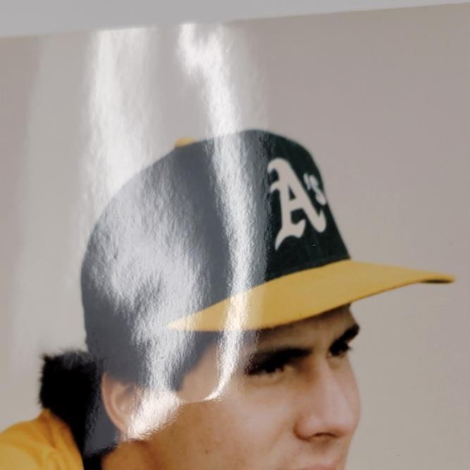 Jose Canseco signed Oakland A's 8x10 Photo autograph ~ BAS Beckett