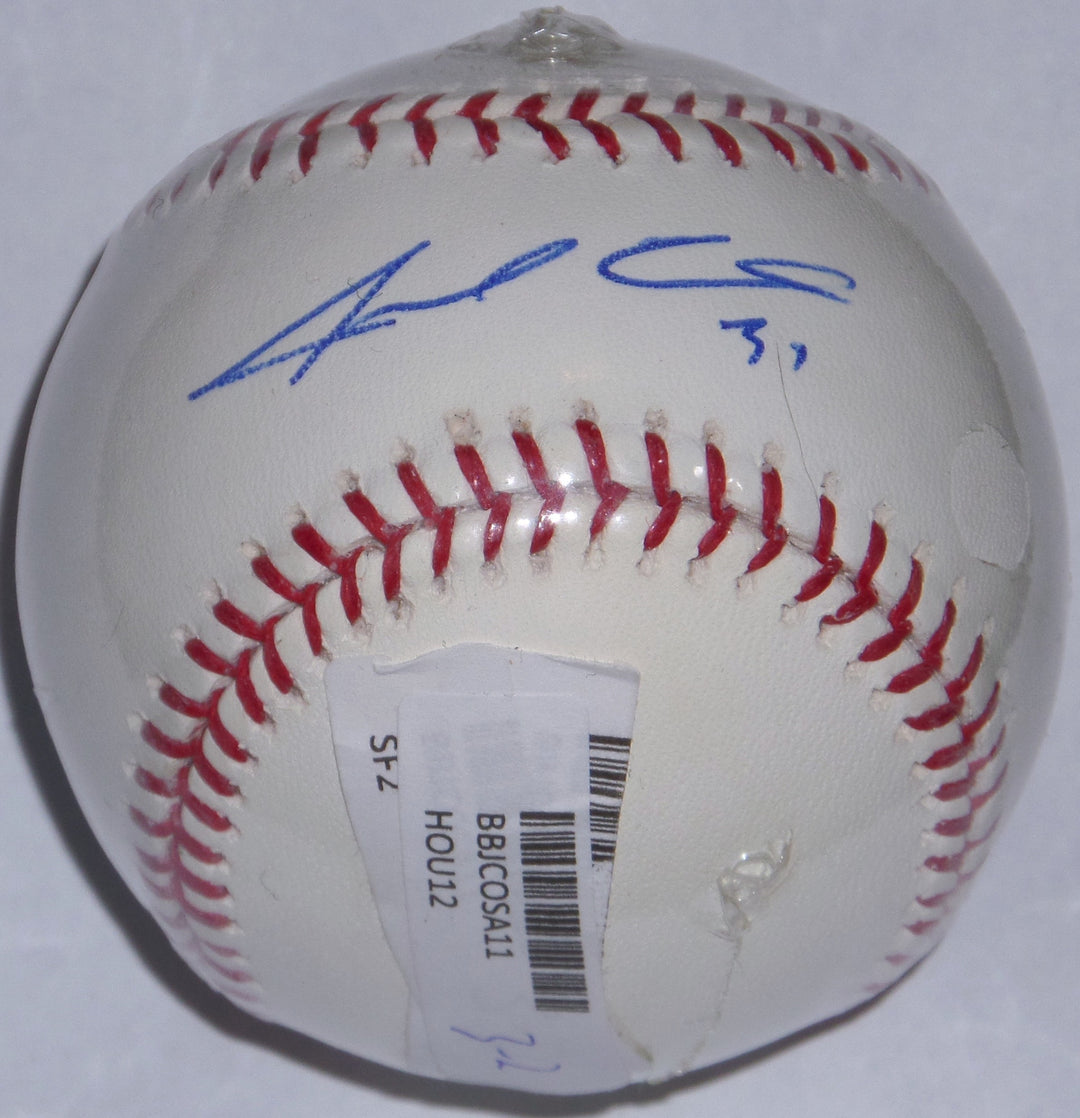 JARRED COSART SIGNED SELIG MLB BALL HOUSTON ASTRO MIAMI MARLINS MLB HOLO AUTO