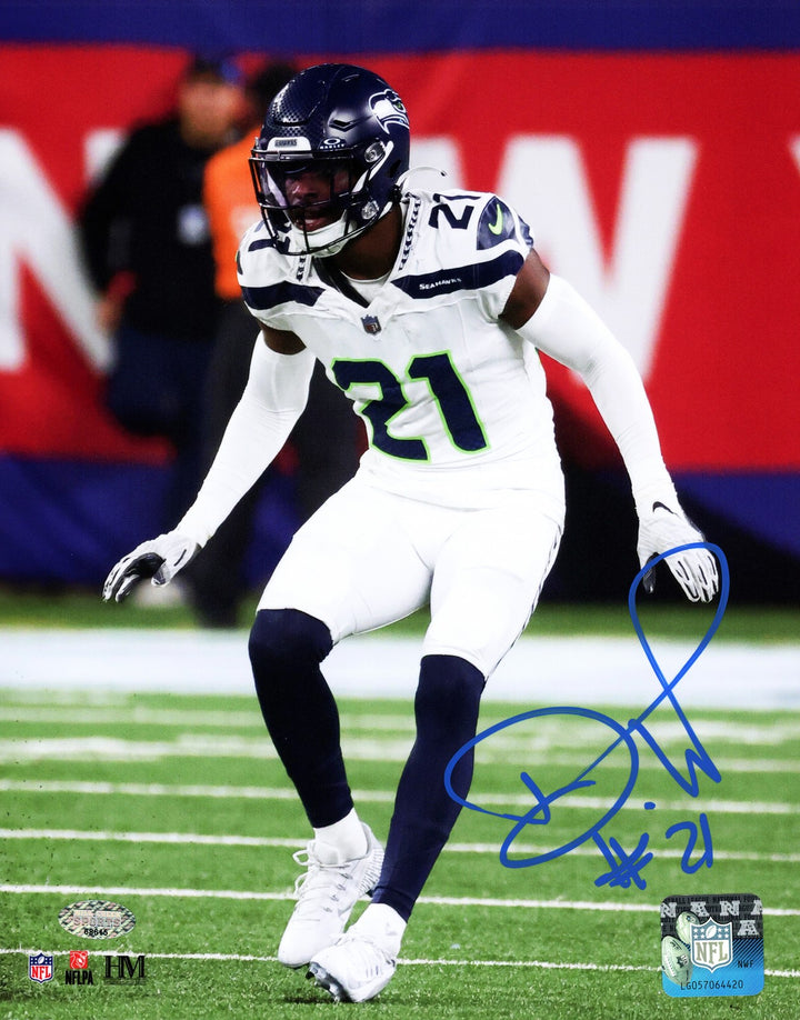 Devon Witherspoon Signed Framed 8x10 Photo Seattle Seahawks MCS Holo