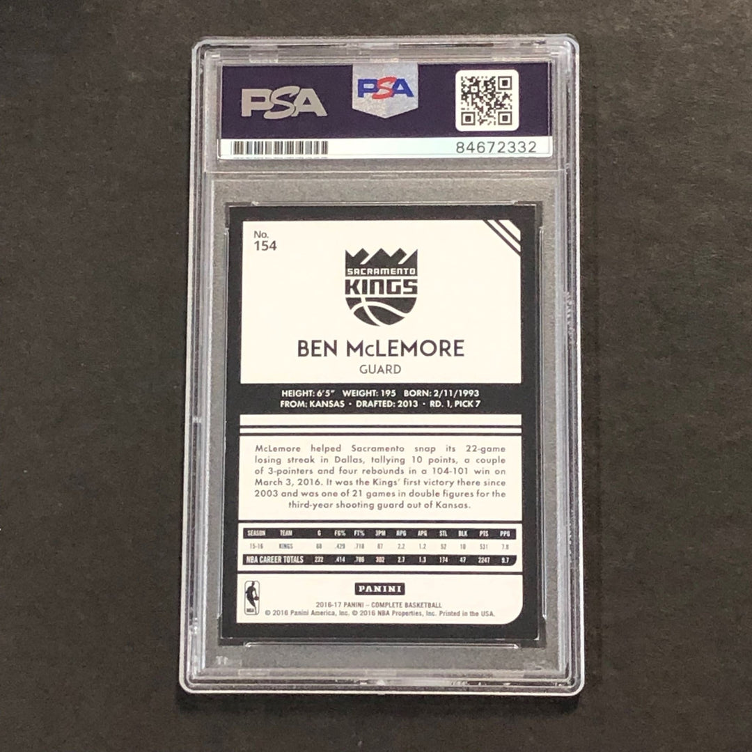 2016-17 Panini Complete #154 Ben McLemore Signed Card AUTO PSA Slabbed Kings
