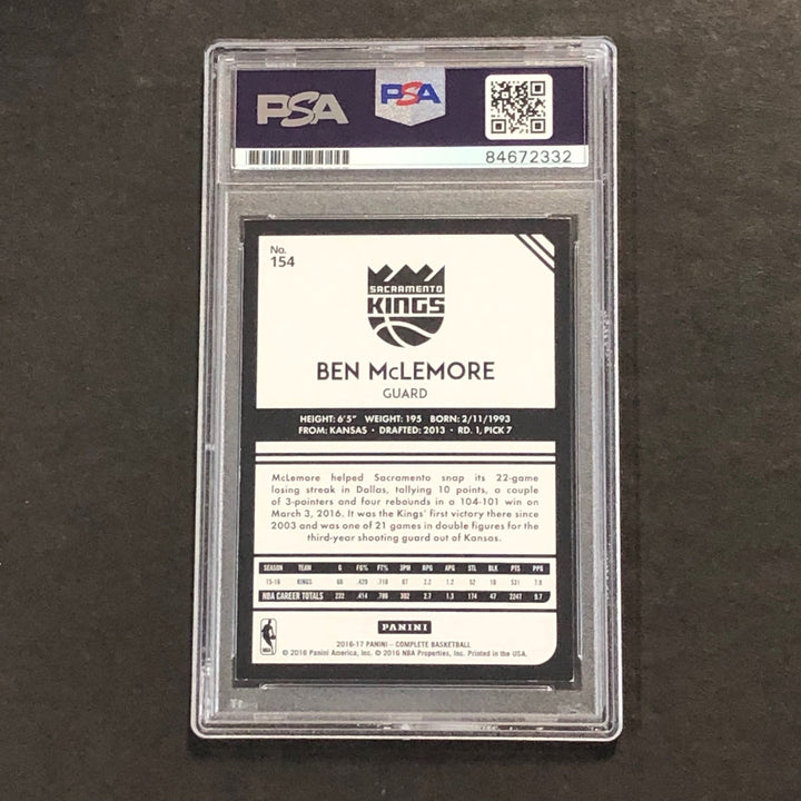 2016-17 Panini Complete #154 Ben McLemore Signed Card AUTO PSA Slabbed Kings