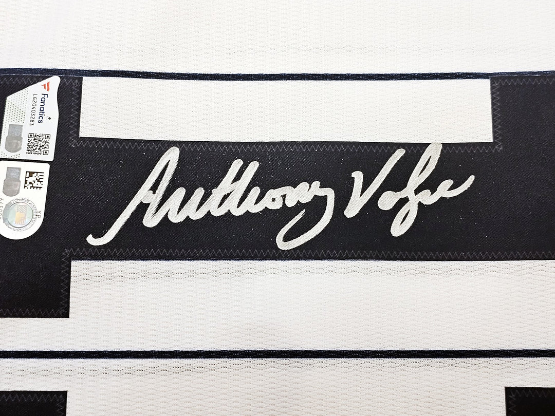 New York Yankees Anthony Volpe Signed White Nike Jersey Size L Fanatics Holo