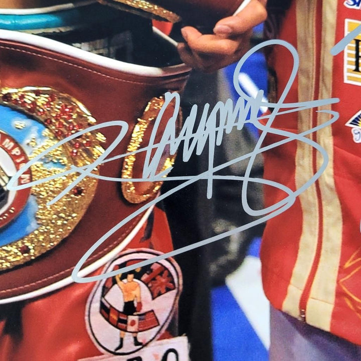 Manny Pacquiao & Freddie Roach signed 16x20 photo autograph (B) ~ Beckett BAS