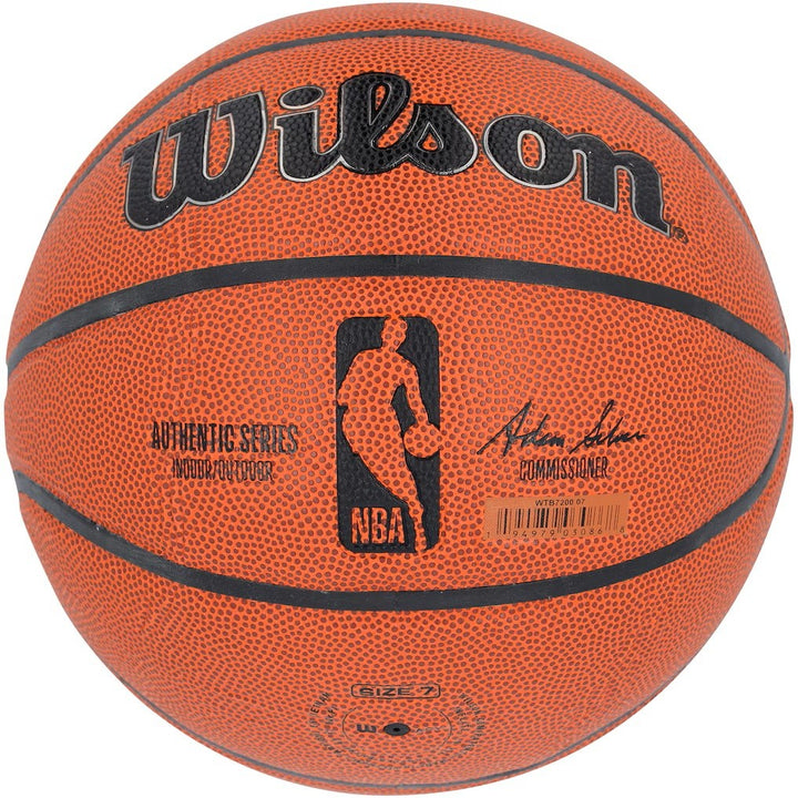 Karl-Anthony Towns New York Knicks Signed NBA Wilson I/O Basketball Fanatics
