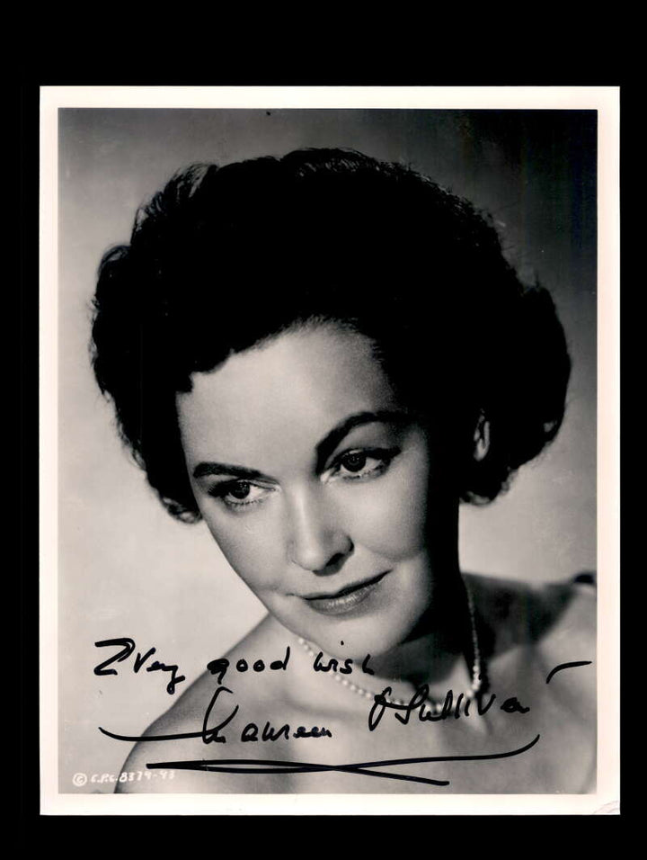 Maureen O`Sullivan PSA DNA Coa Signed 8x10 Photo Autograph