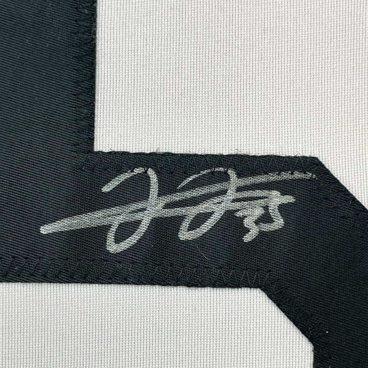 FRAMED Signed FRANK THOMAS 35x39 Chicago Retro Jersey JSA COA Auto