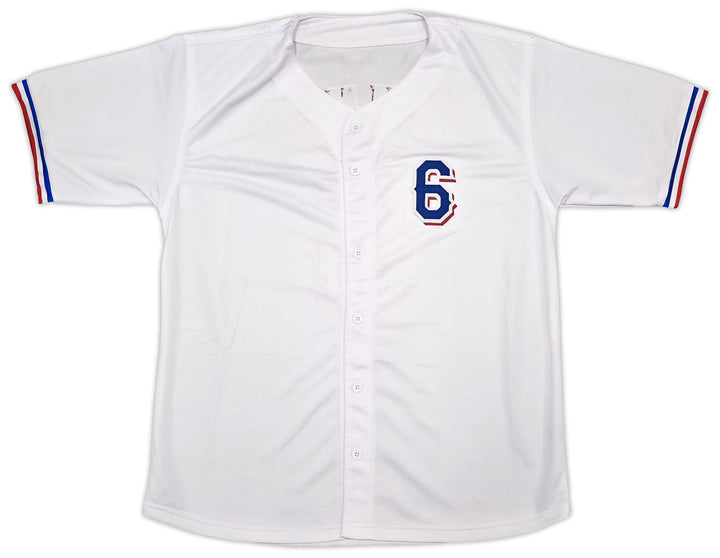 Texas Rangers Josh Jung Signed White Jersey Beckett Witness