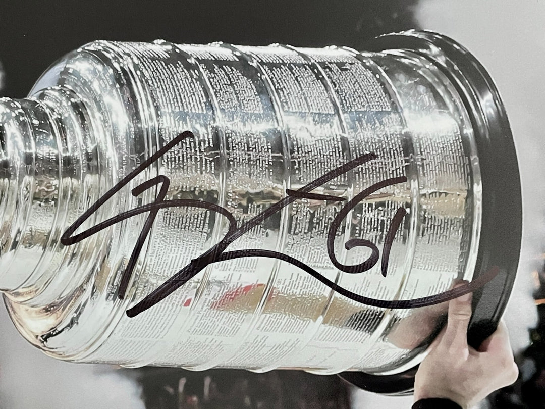 Mark Stone Autographed Stanley Cup Vegas Golden Knights 11x14 Photo Signed COA