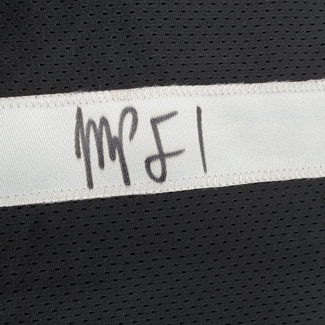 Framed Autographed/Signed Michael Porter Jr 35x39 Brooklyn Jersey JSA COA