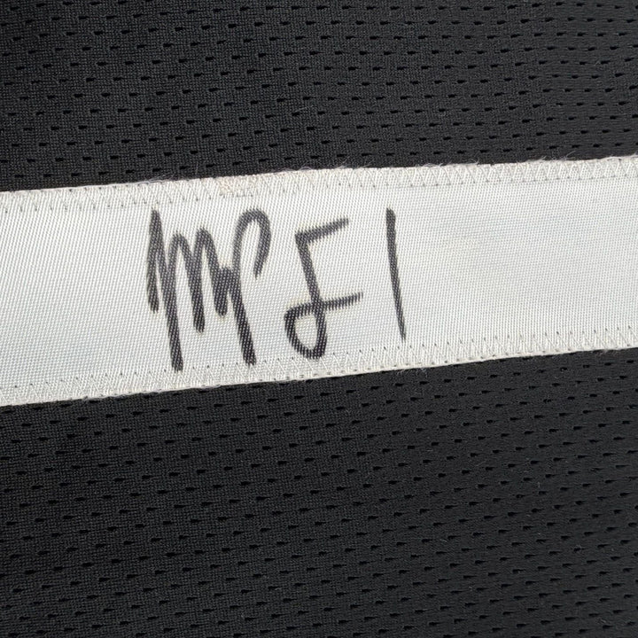 Framed Autographed/Signed Michael Porter Jr 35x39 Brooklyn Jersey JSA COA