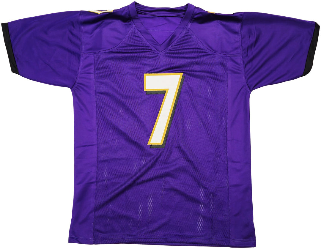 Baltimore Ravens Rashod Bateman Signed Purple Jersey Beckett Witness